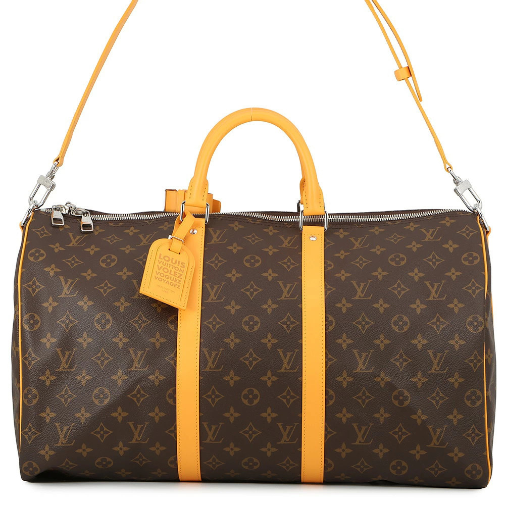 Louis Vuitton Boston Bag Monogram Keepall Bandouliere Travel